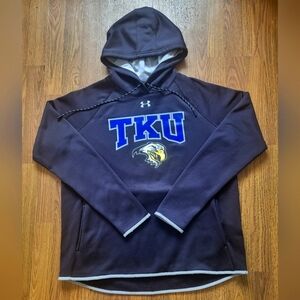 TKU Men's Under Armour Pull Over Sweater Size XL Performance Wear Hoodie